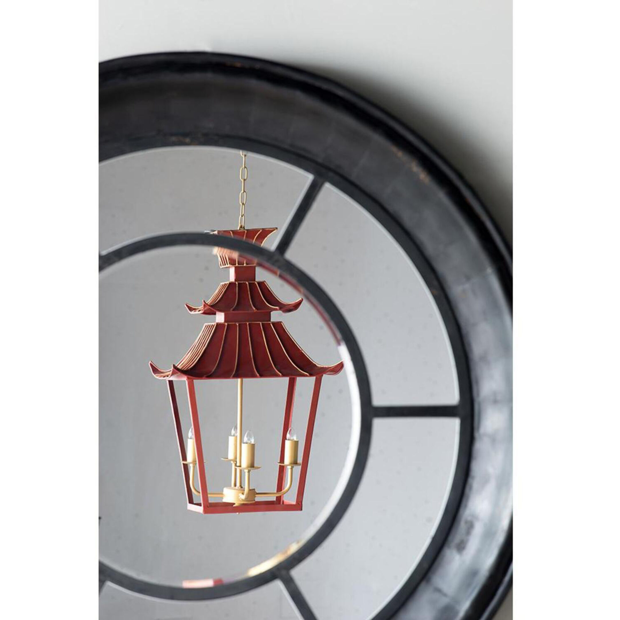 Cameron 47 X 47 inch Black Mirror