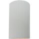 Ambiance 2 Light 7.75 inch Gloss White Wall Sconce Wall Light