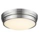 Cermack St. LED 17 inch Brushed Nickel Flush Mount Ceiling Light