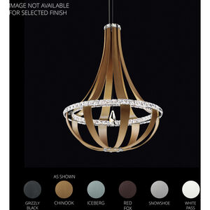 Crystal Empire LED LED Iceberg Pendant Ceiling Light in Radiance