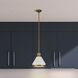 Doyle 1 Light 12.75 inch Natural Brass Pendant Ceiling Light