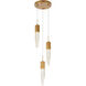 Canada 3 Light 12.00 inch Chandelier