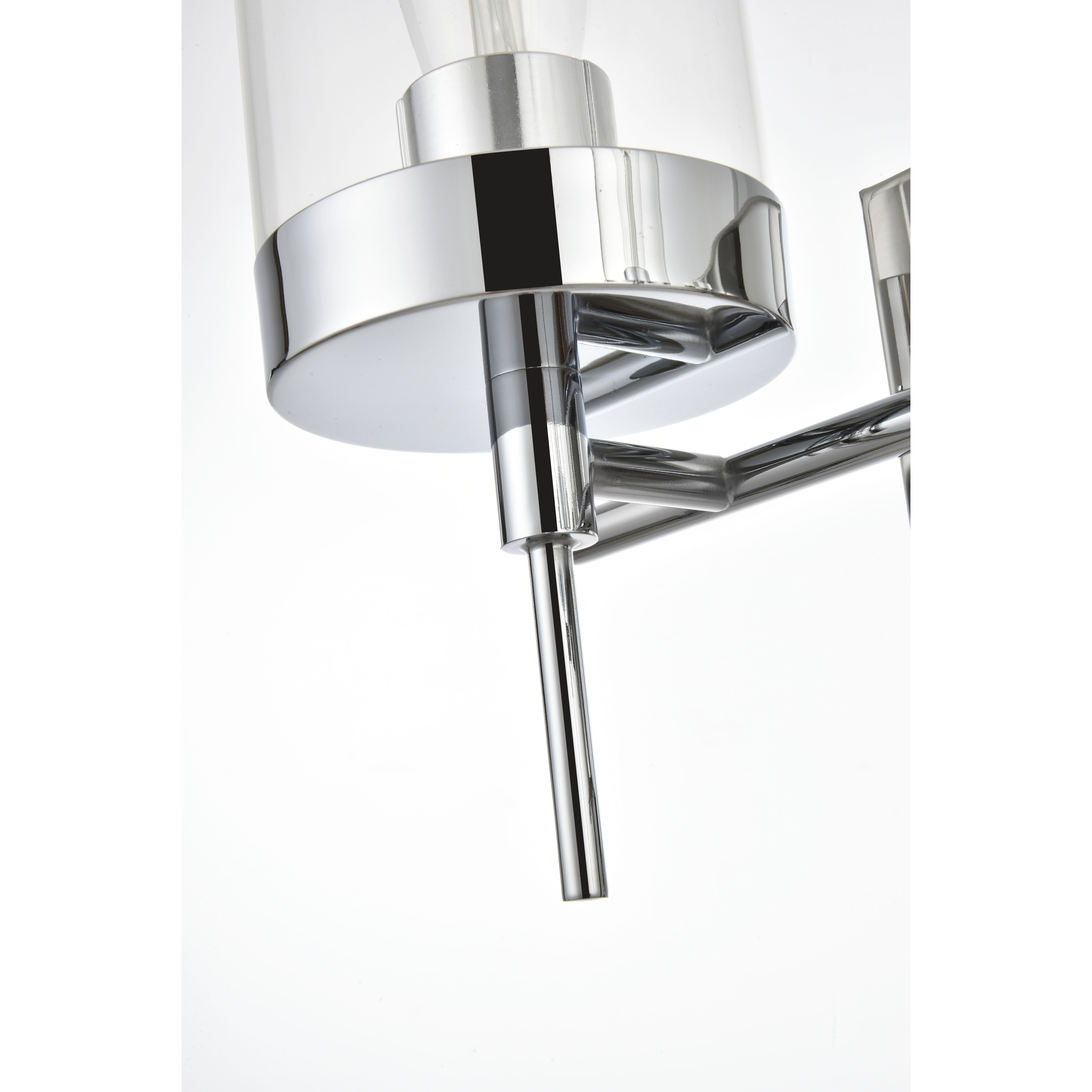 Benny 2 Light 14 inch Chrome Bath Sconce Wall Light