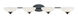 Rainier 4 Light 43.75 inch Bolivian Bath Vanity Wall Light