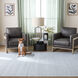 Kiran 114 X 79 inch Light Grey Rug in 6 x 9