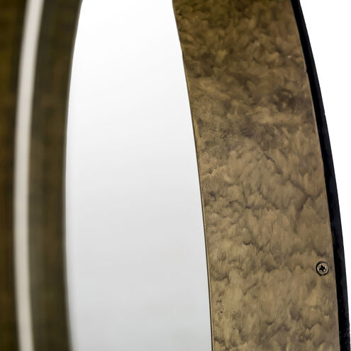 Fritz 36 X 36 inch Antique Brass Mirror