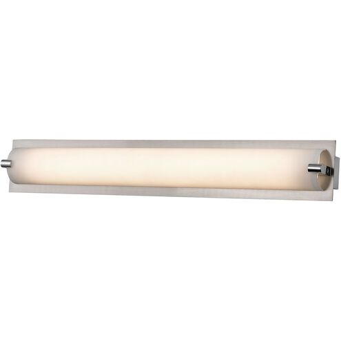 Piper 1 Light 25.3 inch Satin Nickel Vanity Light Wall Light