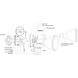 Outdoor Security LED 6.25 inch White Outdoor Security