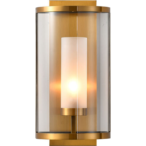 Canada 1 Light 5 inch Antique Brass Wall Sconce Wall Light