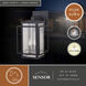 Hyde Park LED 18.5 inch Espresso Bronze Outdoor Wall