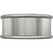 Paloma Contreras Ritz 3 Light 14 inch Polished Nickel Flush Mount Ceiling Light
