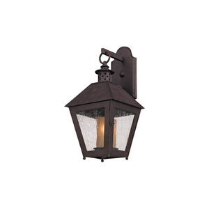 Granger 1 Light 18 inch Centennial Rust Outdoor Wall Lantern