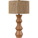 Belen 31 inch 9 watt Ochre Glazed Table Lamp Portable Light
