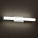 Mini Vogue LED 19.75 inch Chrome Bath Vanity & Wall Light in 3000K, 18in.