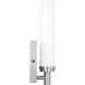 Coles LED 4.5 inch Brushed Nickel Vanity Light Wall Light