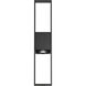 Contact LED 27 inch Textured Black Outdoor Wall Lantern