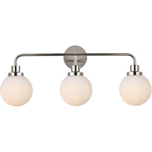 Hanson 3 Light 8.00 inch Bathroom Vanity Light