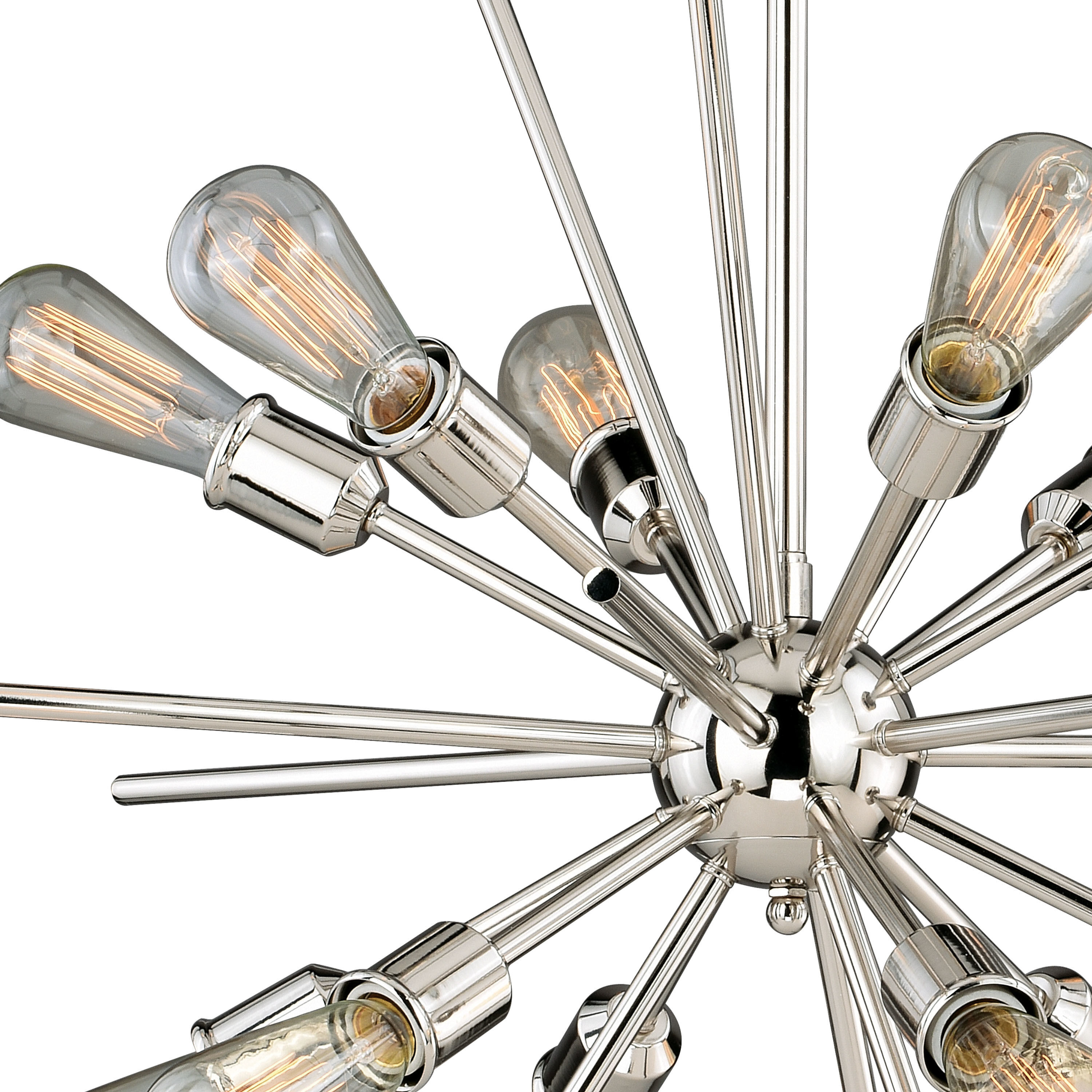 Estelle LED 27.5 inch Polished Nickel Pendant Ceiling Light