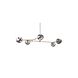 Canada 5 Light 24 inch Black Chandelier Ceiling Light