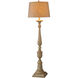 Bourgault 64 inch 150.00 watt Avignon Beige  w/ Antique Distressing Floor Lamp Portable Light