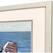 Day of Fishing Blue and Red and Yellow Framed Art, Propac