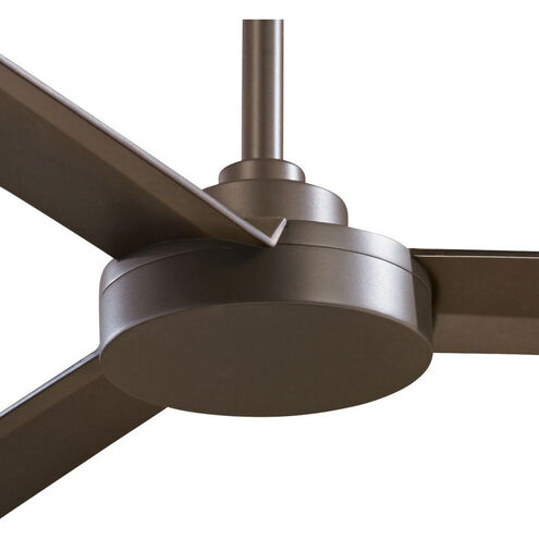 Roto XL 62 inch Oil Rubbed Bronze Outdoor Ceiling Fan