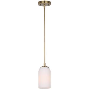 Novalee 1 Light 4.75 inch Gold Pendant Ceiling Light