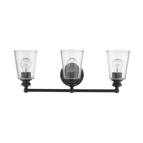 Ceil 3 Light 23 inch Oil-Rubbed Bronze Vanity Light Wall Light in Oil Rubbed Bronze