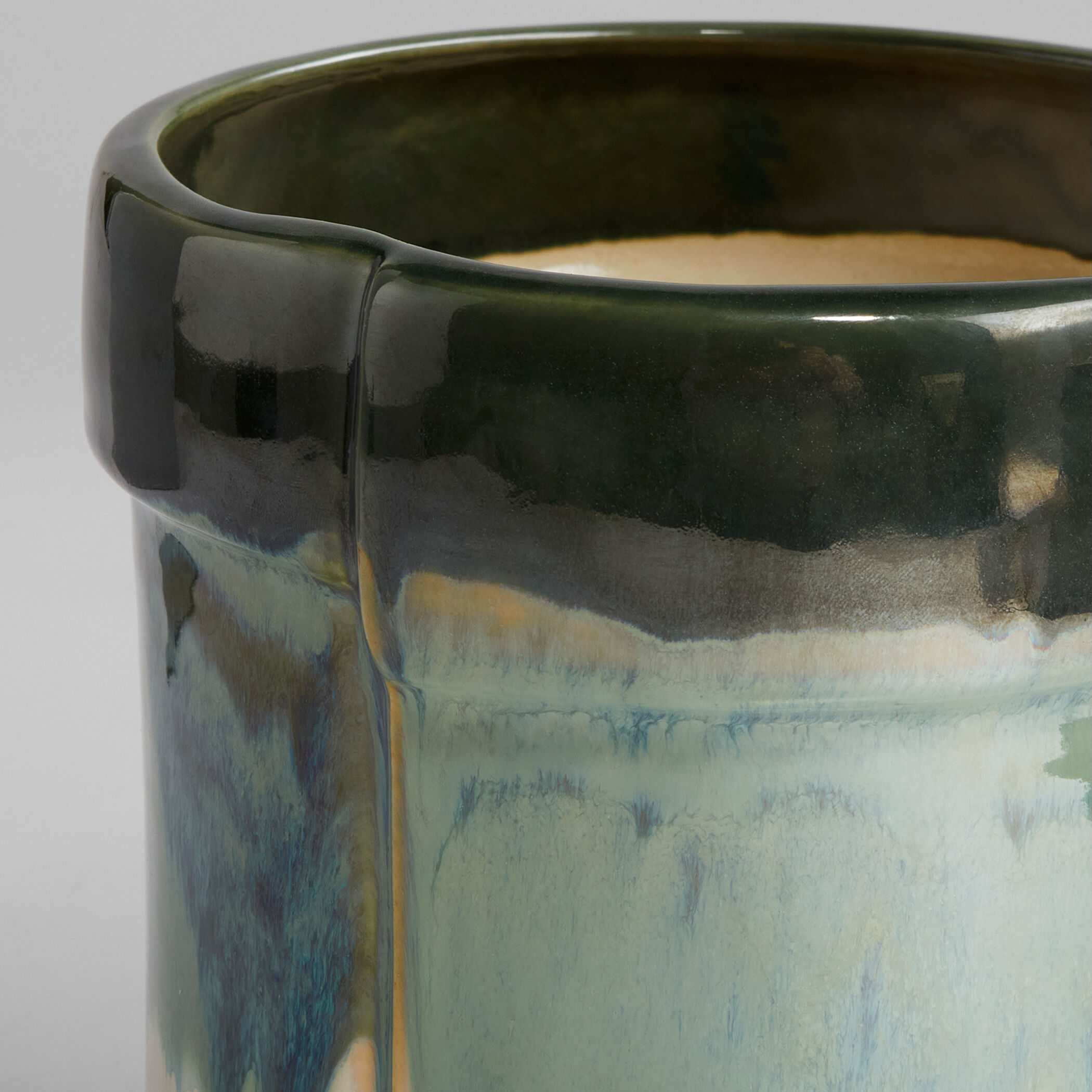 Folded 8 X 8 inch Cachepot, Large