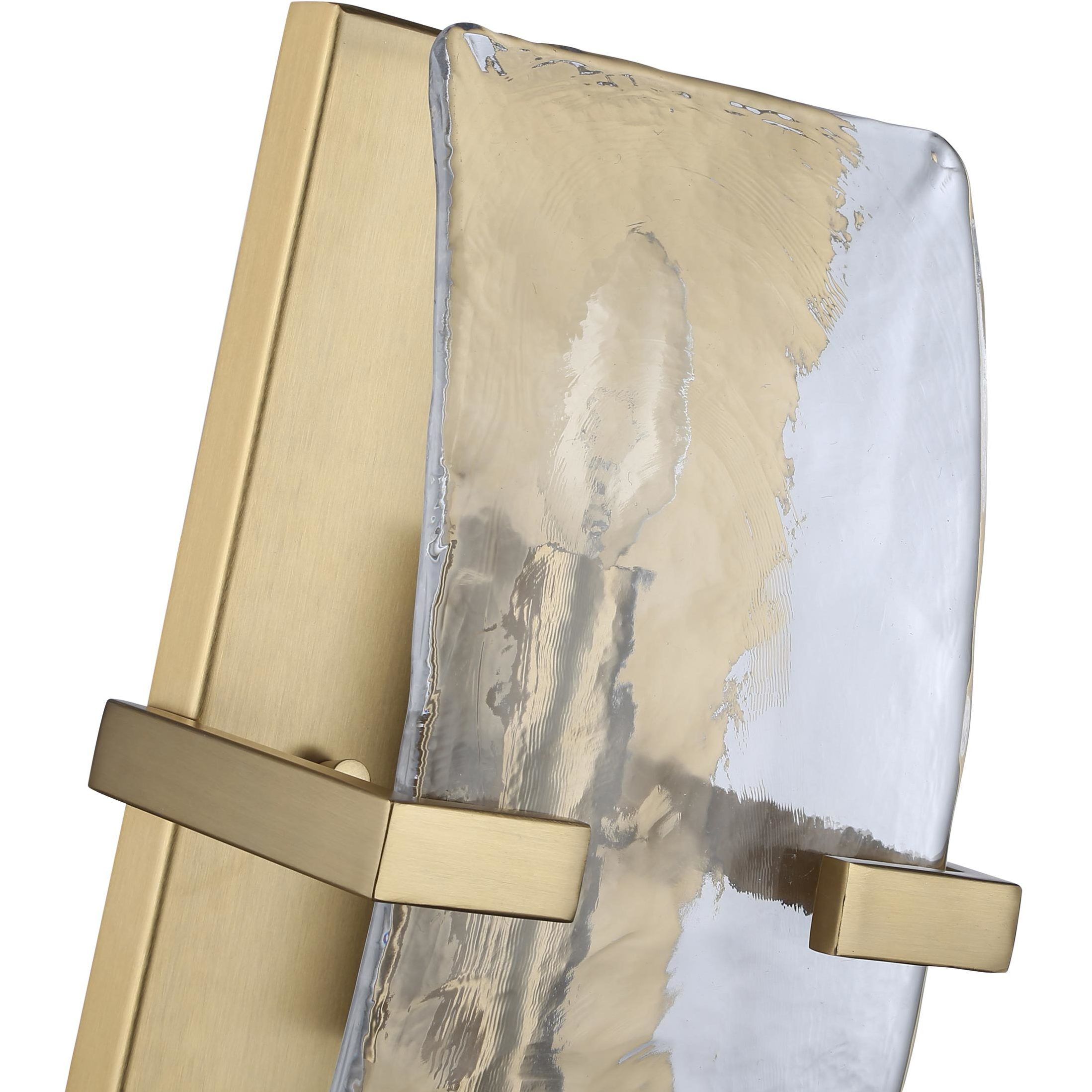 Aenon 2 Light 6.25 inch Brushed Champagne Brass Wall Sconce Wall Light