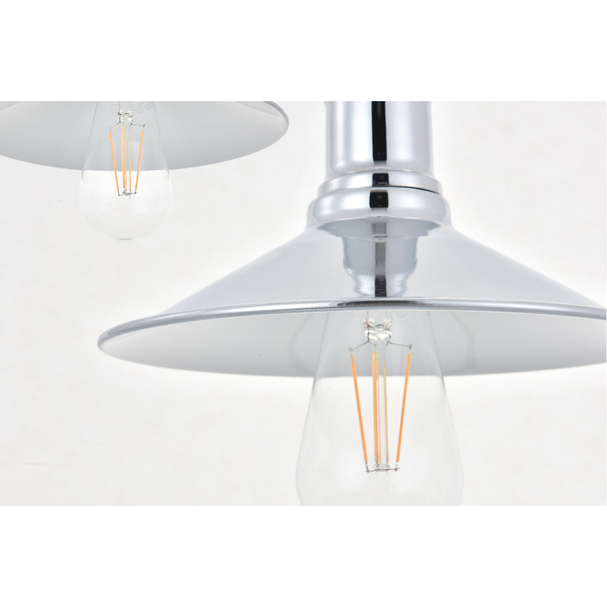 Etude 3 Light 19.3 inch Chrome Pendant Ceiling Light