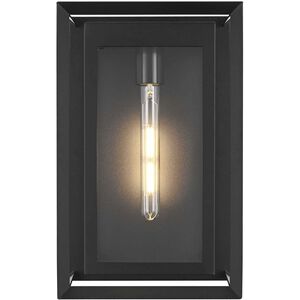 Etting 1 Light 16 inch Black Outdoor Wall Sconce