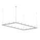 Intervals LED 104 inch Satin White Pendant Ceiling Light