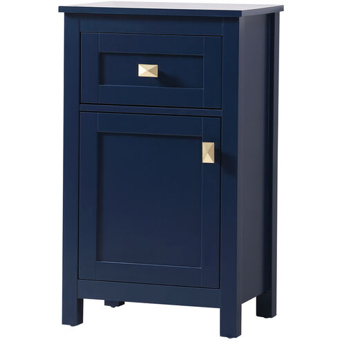 Adian Blue Bathroom Storage Cabinet