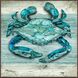 Animals Collection Teal Canvas