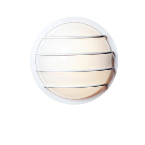 Bulwark 1 Light 10 inch White Outdoor Wall Mount
