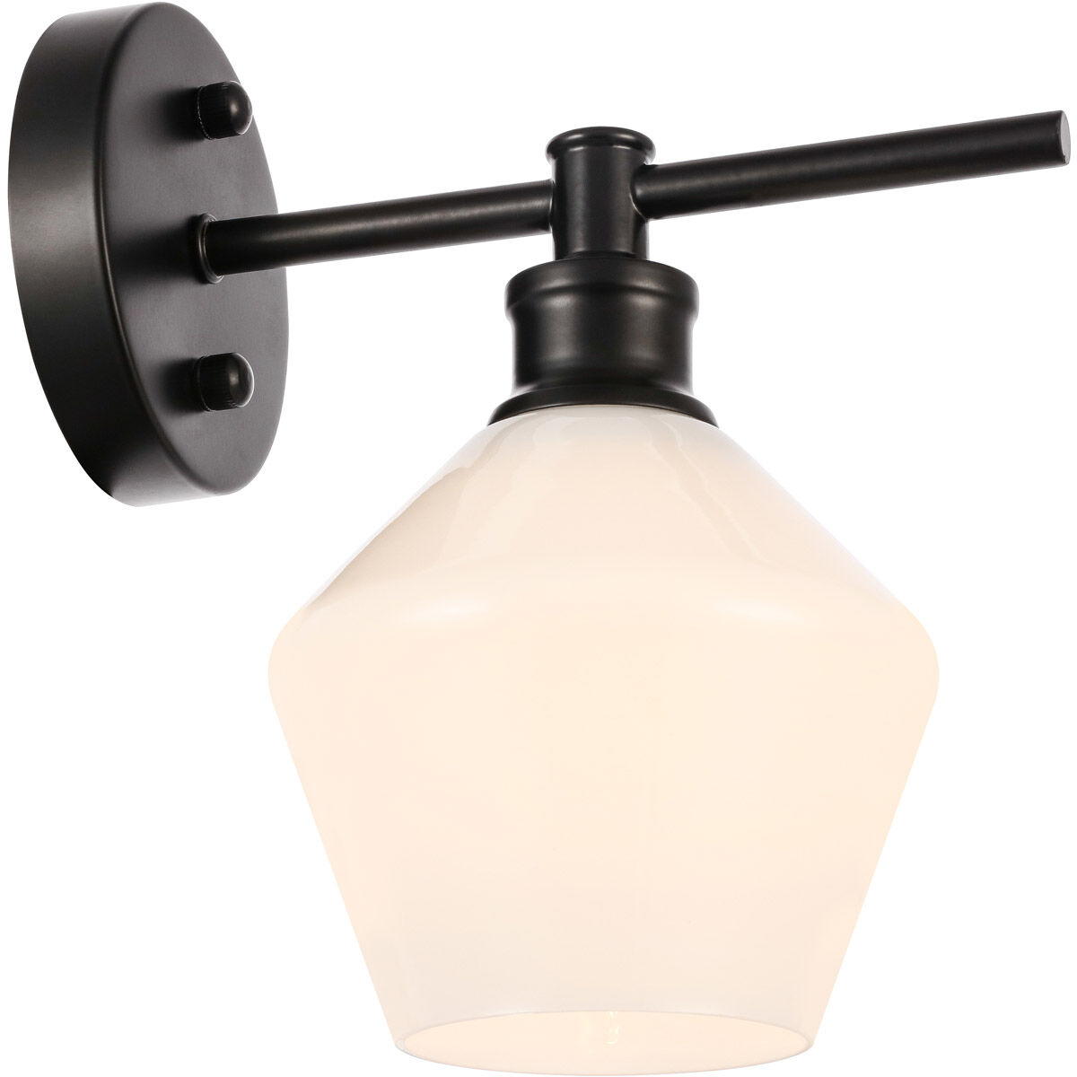 Gene 1 Light 6 inch Black Wall sconce Wall Light