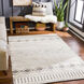 Santa Barbara 60 X 36 inch Cream Rug in 3 x 5, Rectangle