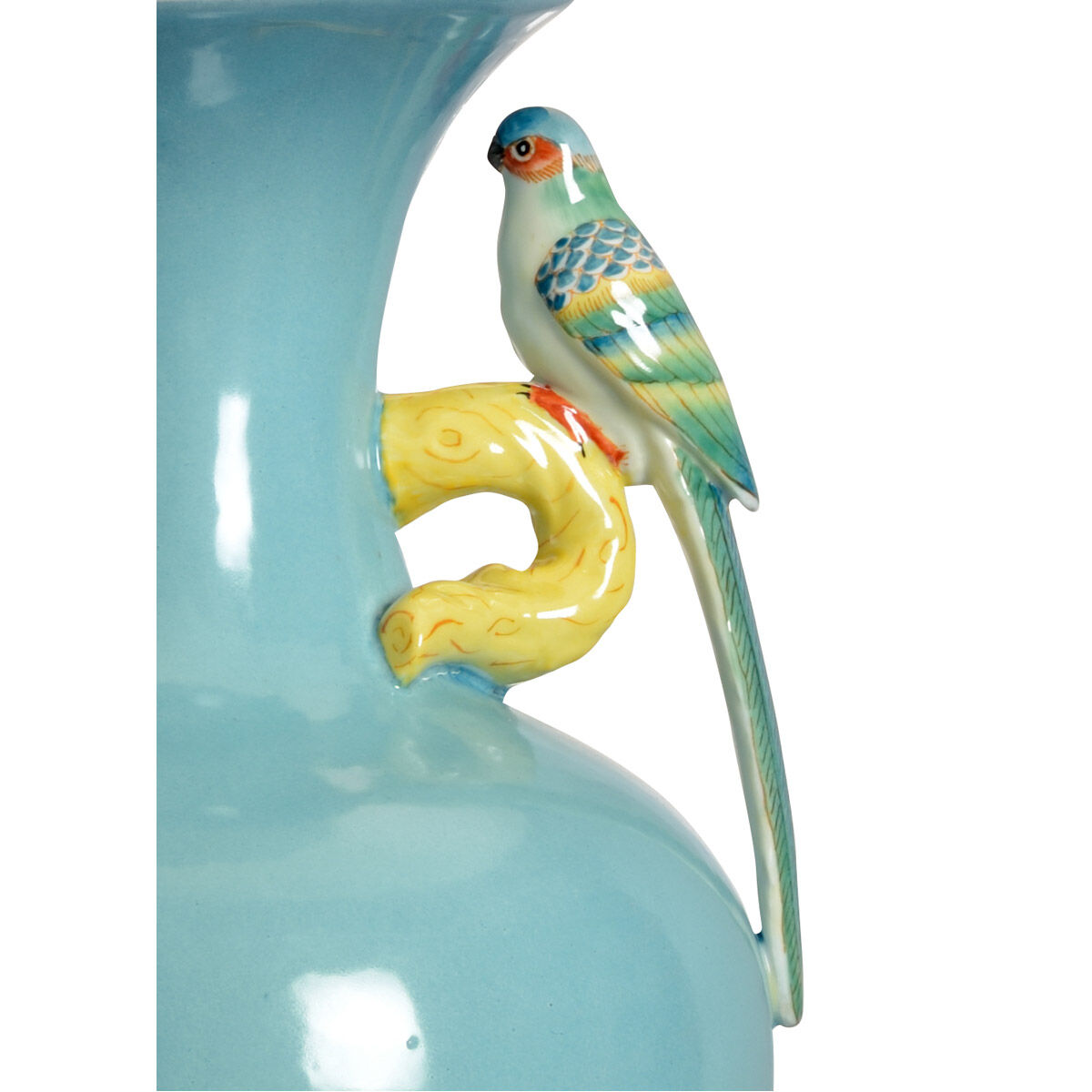 Wildwood 30 inch 100.00 watt Blue Glaze Table Lamp Portable Light