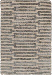 Platinum 36 X 24 inch Brown Rug in 2 x 3, Rectangle