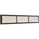Stiles LED 36 inch Sand Coal Vanity Light Wall Light