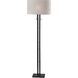 Foster 62 inch 100.00 watt Black Floor Lamp Portable Light