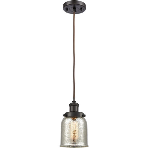 Small Bell LED 5 inch Oil Rubbed Bronze Mini Pendant Ceiling Light, Ballston