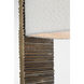 Anne-Marie Barton Fumar 54.75 inch 8.00 watt Ridged Tombac Statement Floor Lamp Portable Light