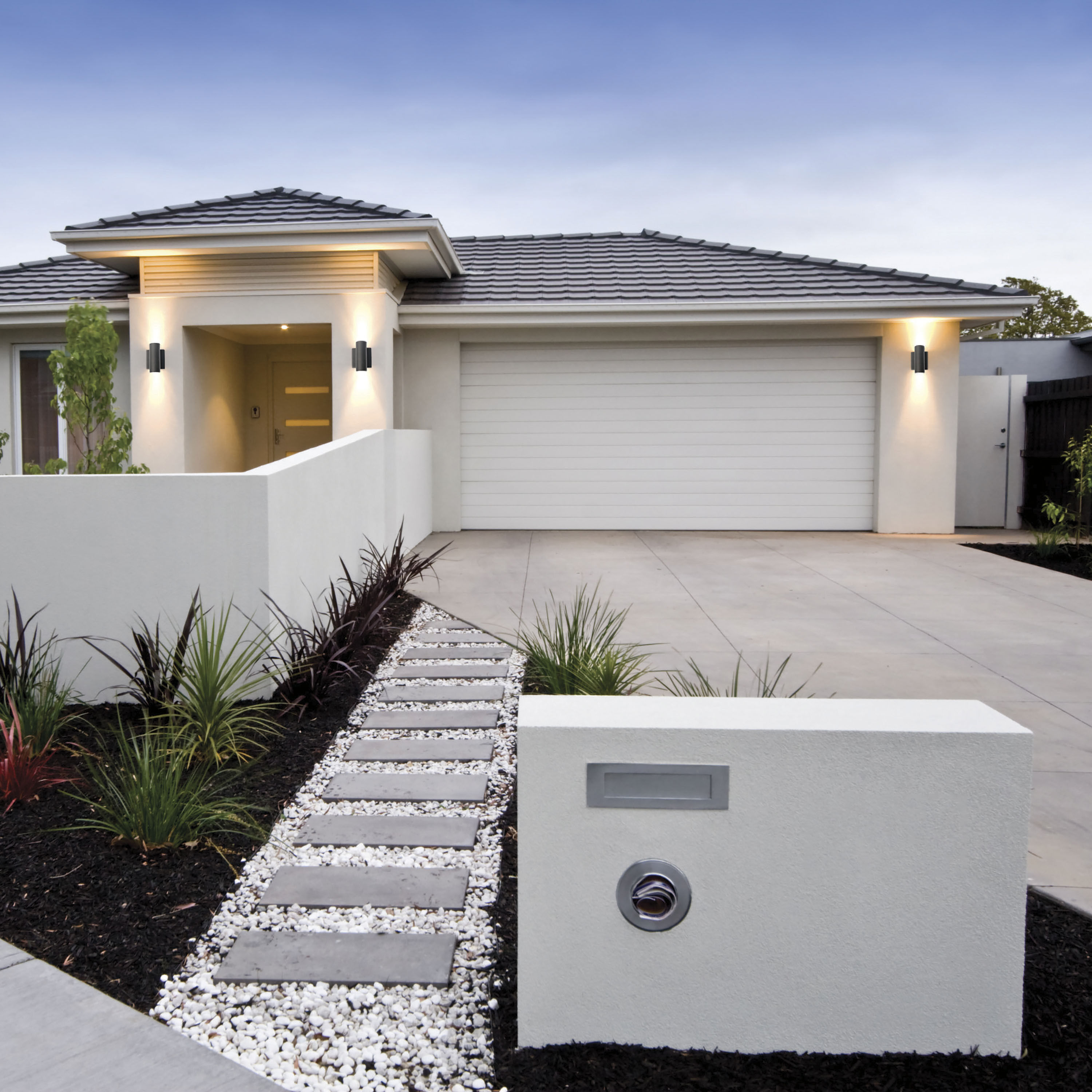 Brentwood LED 7 inch Bronze Outdoor Wall Sconce, Small