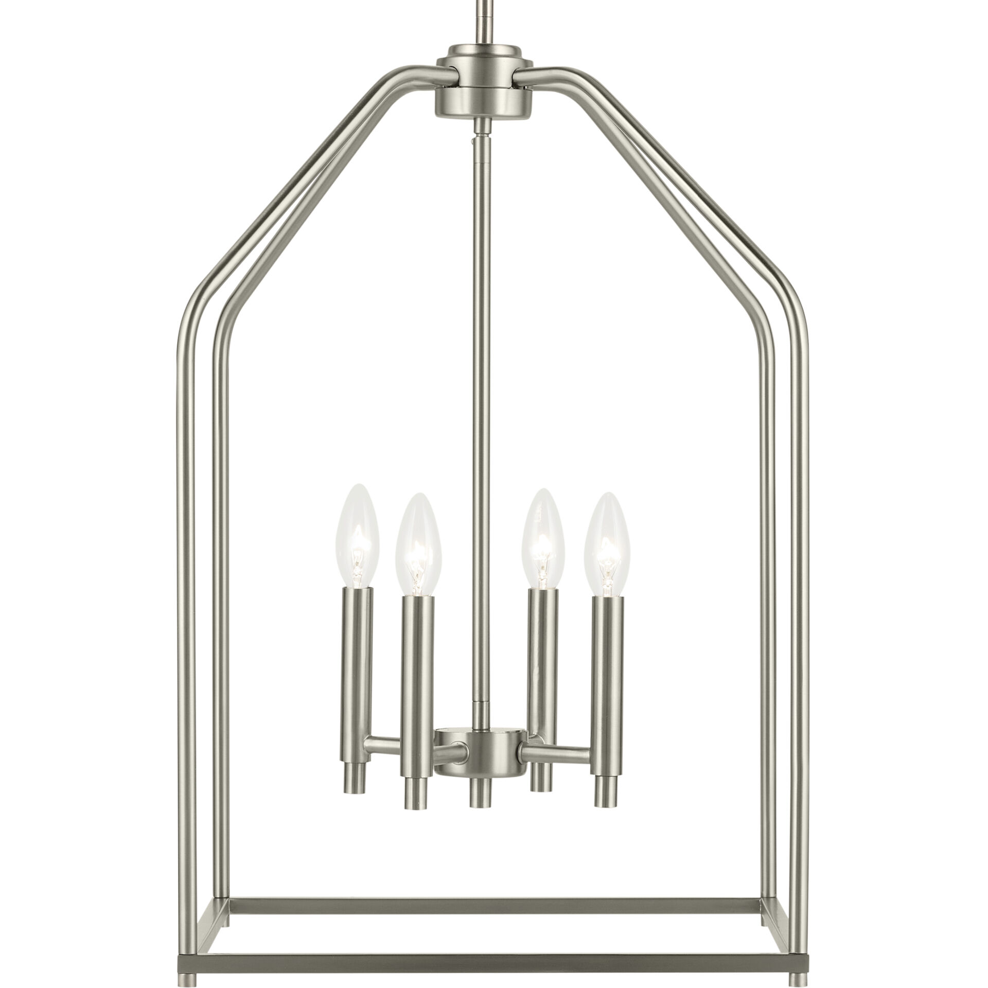 Madden 4 Light 16 inch Brushed Nickel Foyer Pendant Ceiling Light