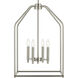 Madden 4 Light 16 inch Brushed Nickel Foyer Pendant Ceiling Light