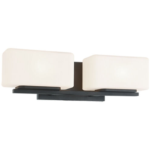 Chiclet Wall Sconce Wall Light in Matte Black