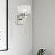 Aragon 1 Light 5 inch Brushed Nickel Vanity Sconce Wall Light