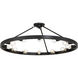 Castile 12 Light 40 inch Matte Black Semi-Flush Mount Ceiling Light